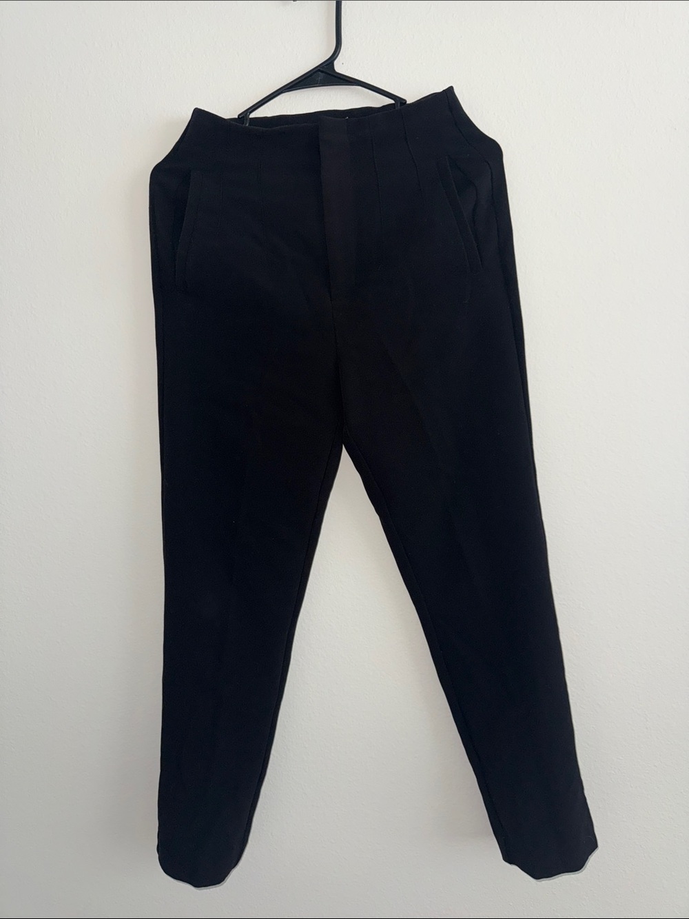 Stradivarius Women Black Slim Dress Pants